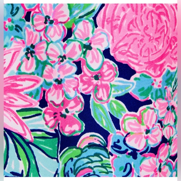 New Lilly Pulitzer Cristiana Stretch Dresses Women Hits Amalfi Blue Size 6 - Picture 5 of 5